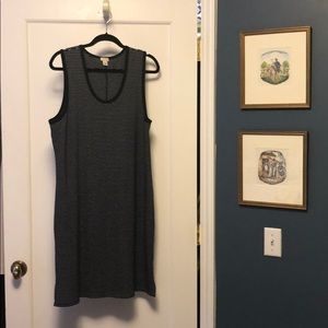 J crew sleeveless knit dress